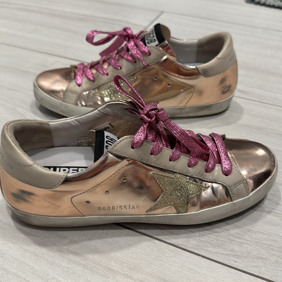 Golden Goose Super Star - Rose Gold Great used condition - Picture 6 of 7